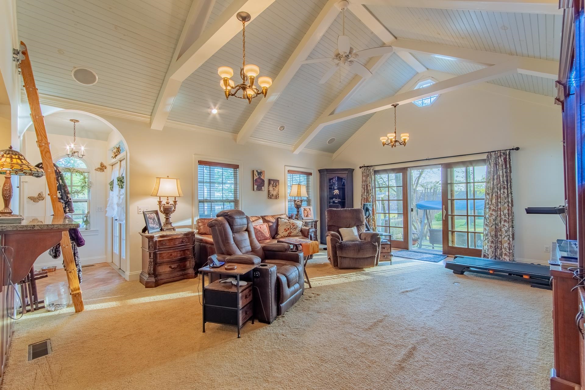 4083 57th Highway West Ramer, TN 38367 - Photo 12 of 40 a living room with furniture or chandelier and a large window