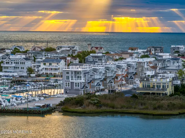 a view of city and ocean
