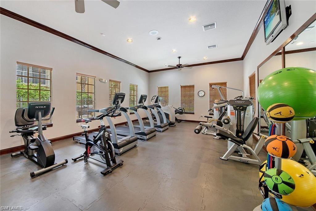 8561 Violeta Street, Unit 202 Estero, FL 34135 - Photo 36 of 40 a view of a room with gym equipment