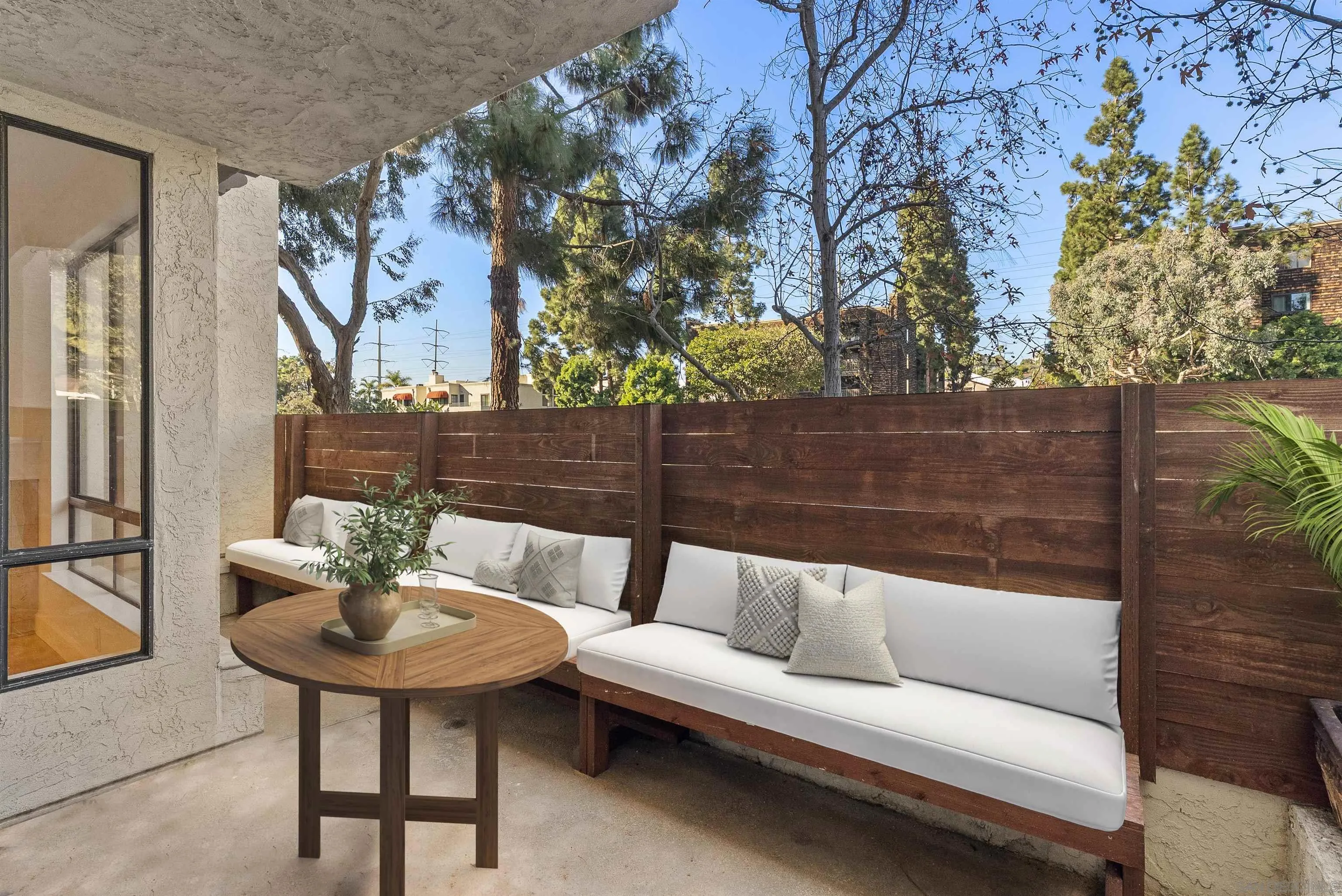 5805 Friars Road, Unit 2115 San Diego, CA 92110 - Photo 11 of 16 a view of a chairs in the patio