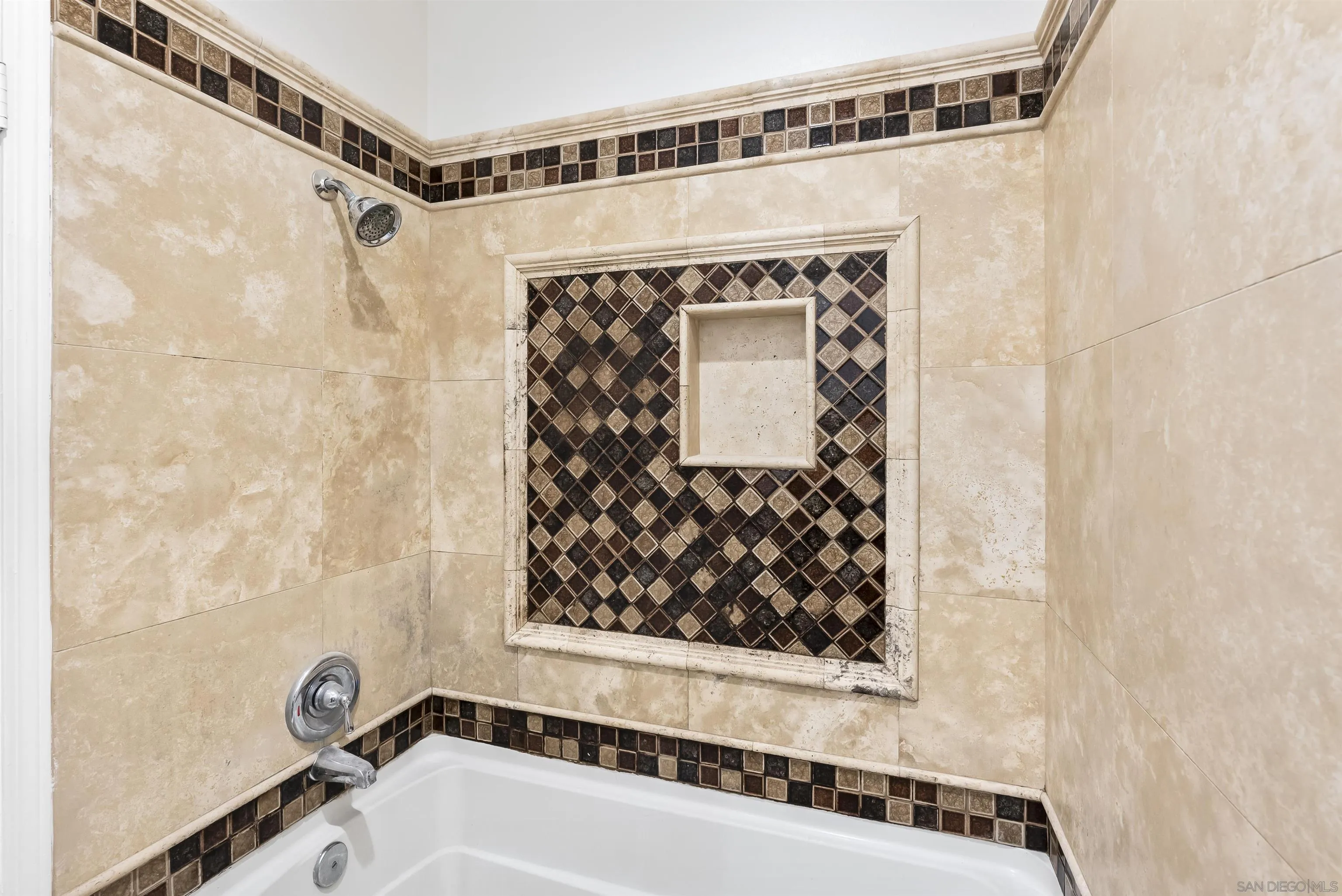 5805 Friars Road, Unit 2115 San Diego, CA 92110 - Photo 9 of 16 a bathroom with a shower and a sink