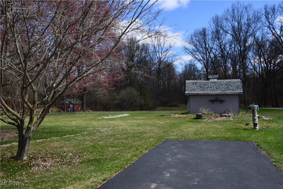 4659 Canfield Road Canfield, OH 44406 - Photo 4 of 34 View of yard featuring a shed and an outdoor structure