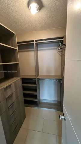 a view of walk in closet