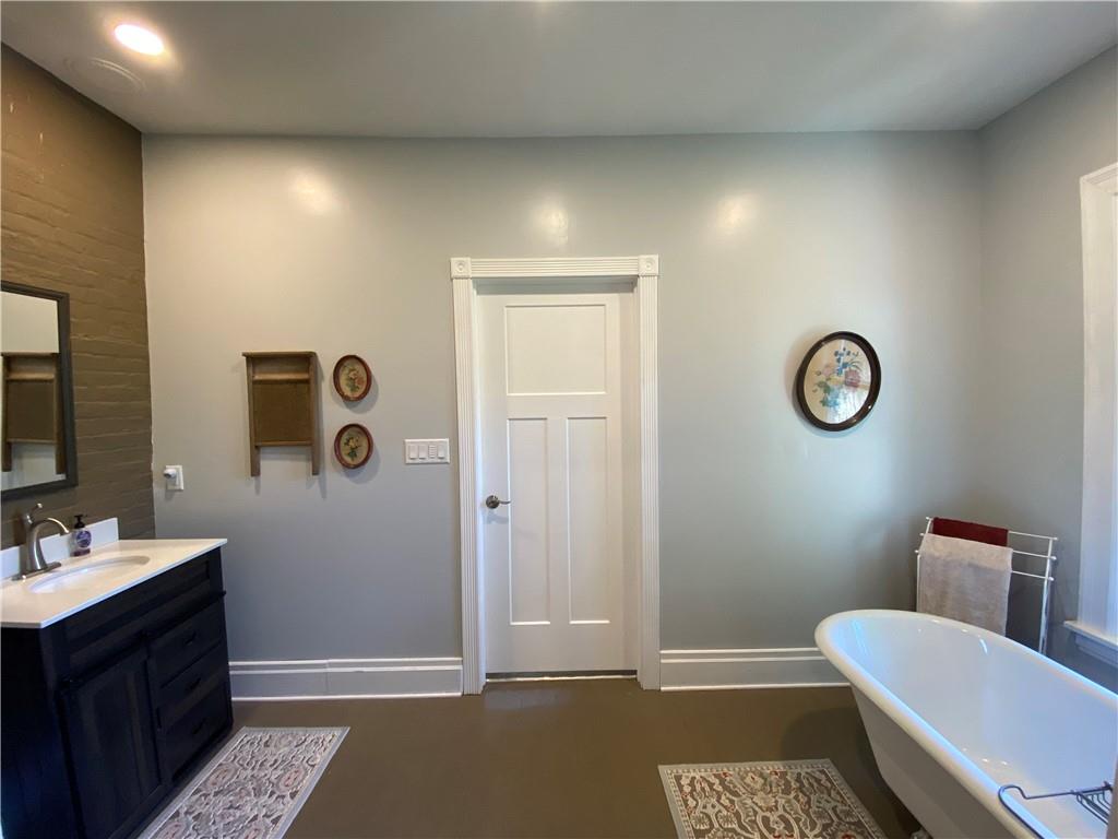 2300 Beallsville Road Marianna, PA 15345 - Photo 13 of 25 a bathroom with a sink and a mirror