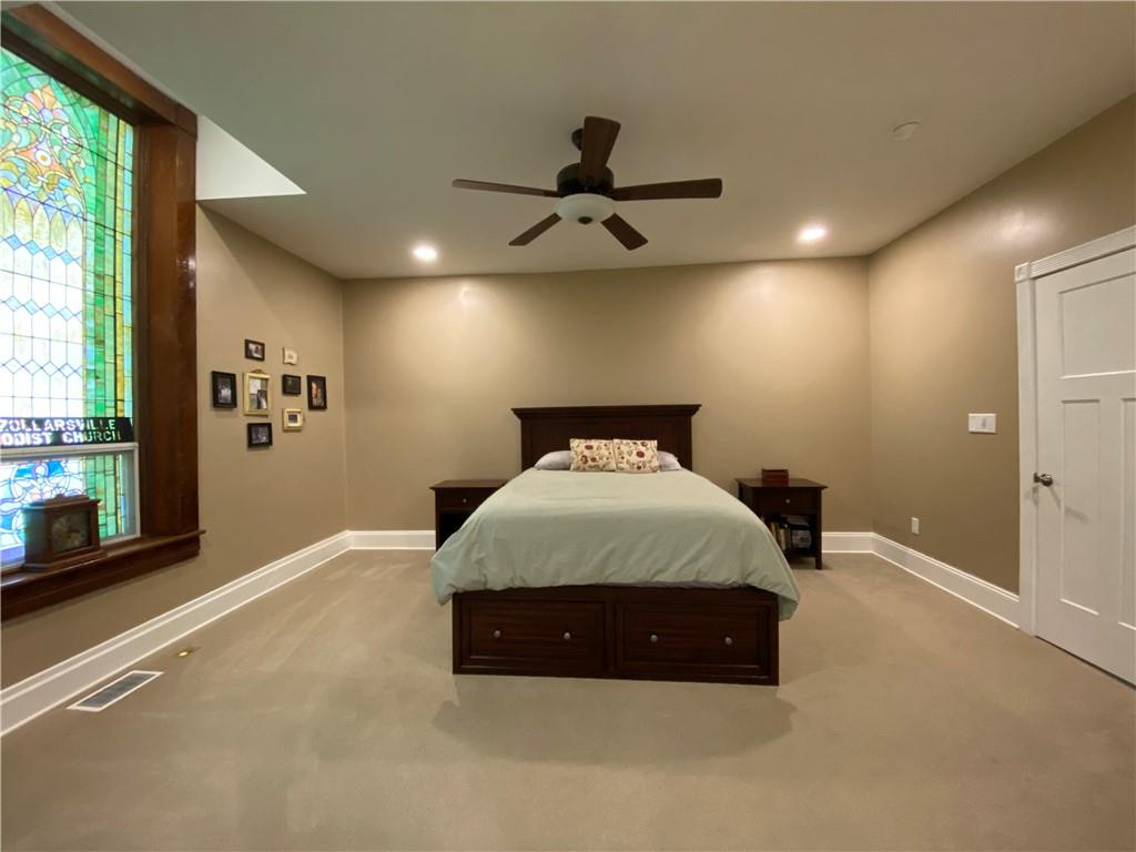 2300 Beallsville Road Marianna, PA 15345 - Photo 20 of 25 a bedroom with a bed and a large window