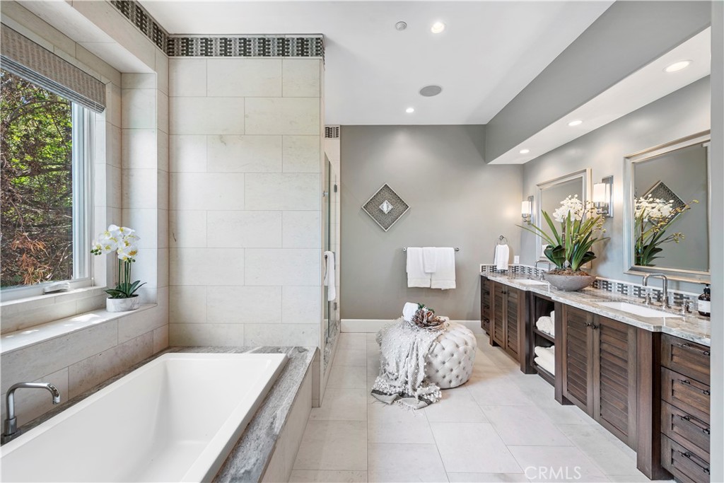 1339 Dunning Drive Laguna Beach, CA 92651 - Photo 14 of 42 a bedroom with a bed and a large window