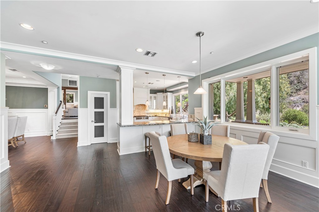 1339 Dunning Drive Laguna Beach, CA 92651 - Photo 19 of 42 a dining room with furniture window wooden floor