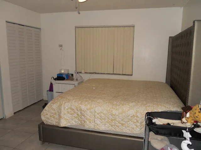 a room with table and chairs