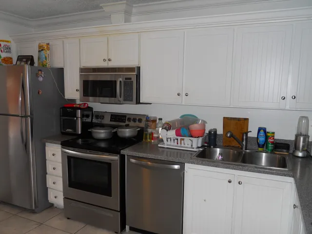 a view of a bathroom with a sink