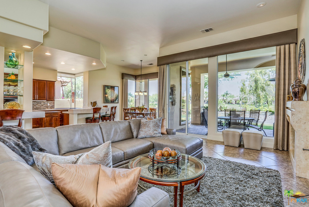249 Loch Lomond Road Rancho Mirage, CA 92270 - Photo 1 of 48 Contempory living room with wall of glas