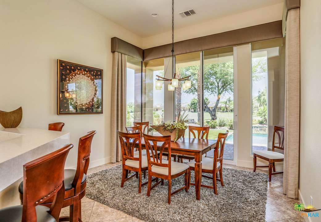 249 Loch Lomond Road Rancho Mirage, CA 92270 - Photo 18 of 48 Dining room with wall of glass