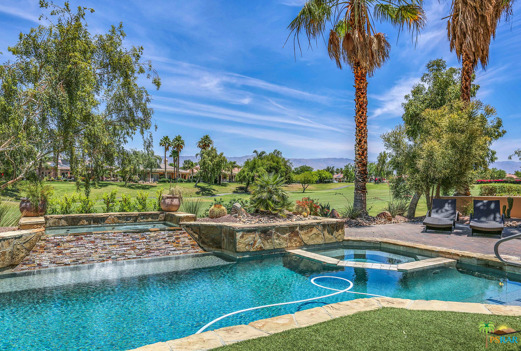 249 Loch Lomond Road Rancho Mirage, CA 92270 - Photo 37 of 48 Pool and golf course view