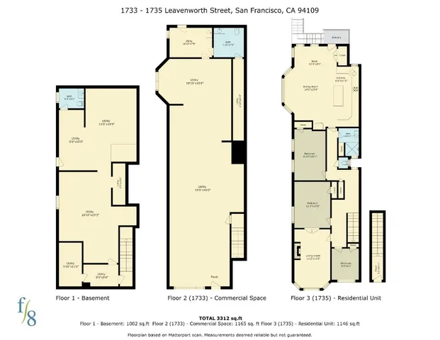 $1,500,000 | 1733-1735 Leavenworth Street, San Francisco, CA 94109