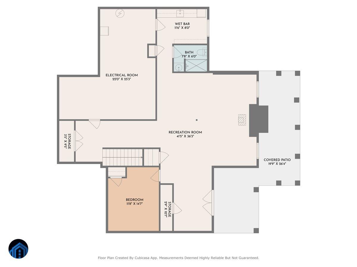 5526 Altice Road Moneta, VA 24121 - Photo 85 of 86 5526 Altice Rd. Basement Floorplan