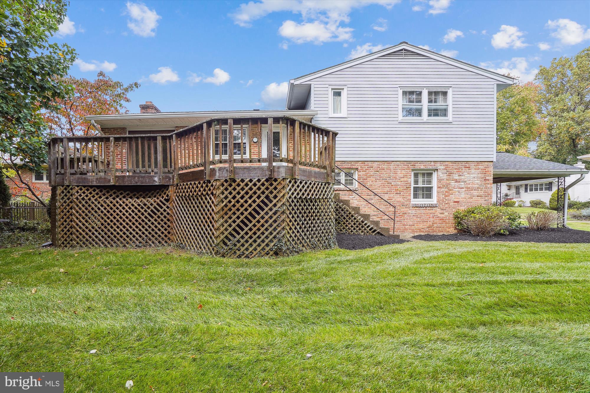 7107 Purdue Place McLean, VA 22101 - Photo 47 of 78 Rear Elevation