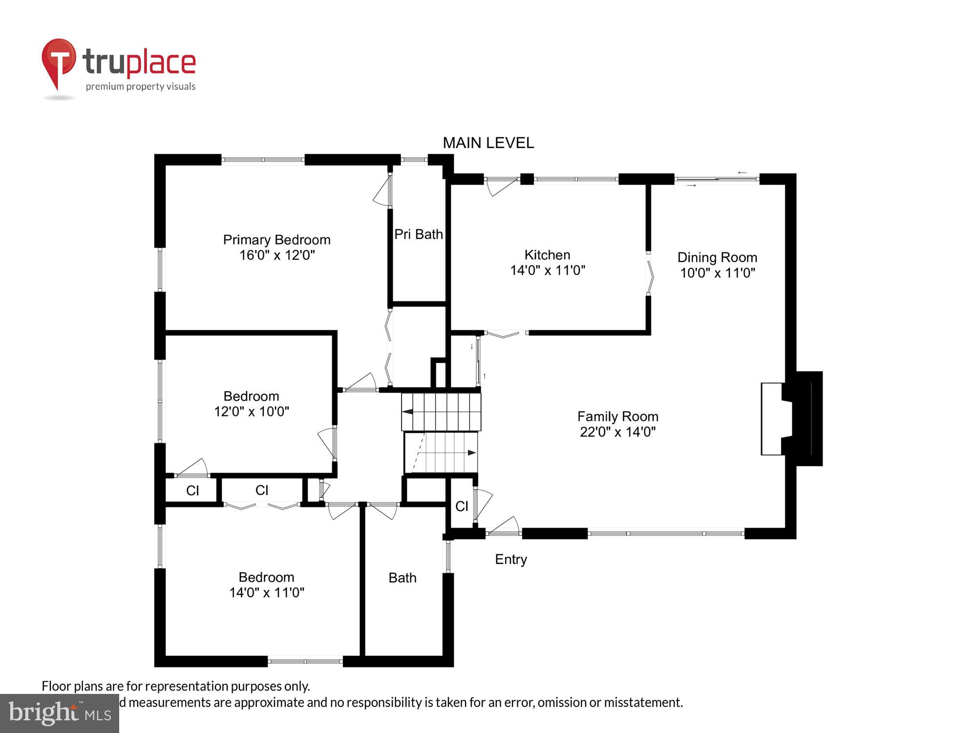 7107 Purdue Place McLean, VA 22101 - Photo 76 of 78 Main and Upper Level Floorplan