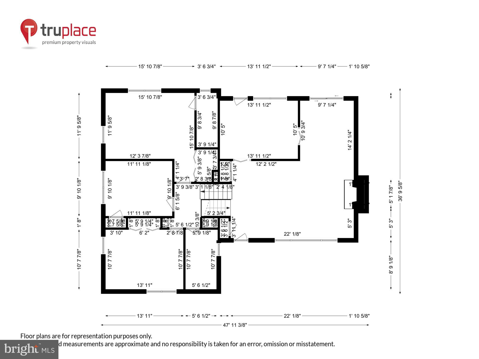 7107 Purdue Place McLean, VA 22101 - Photo 52 of 78 Room measurements for the Main and Upper Levels