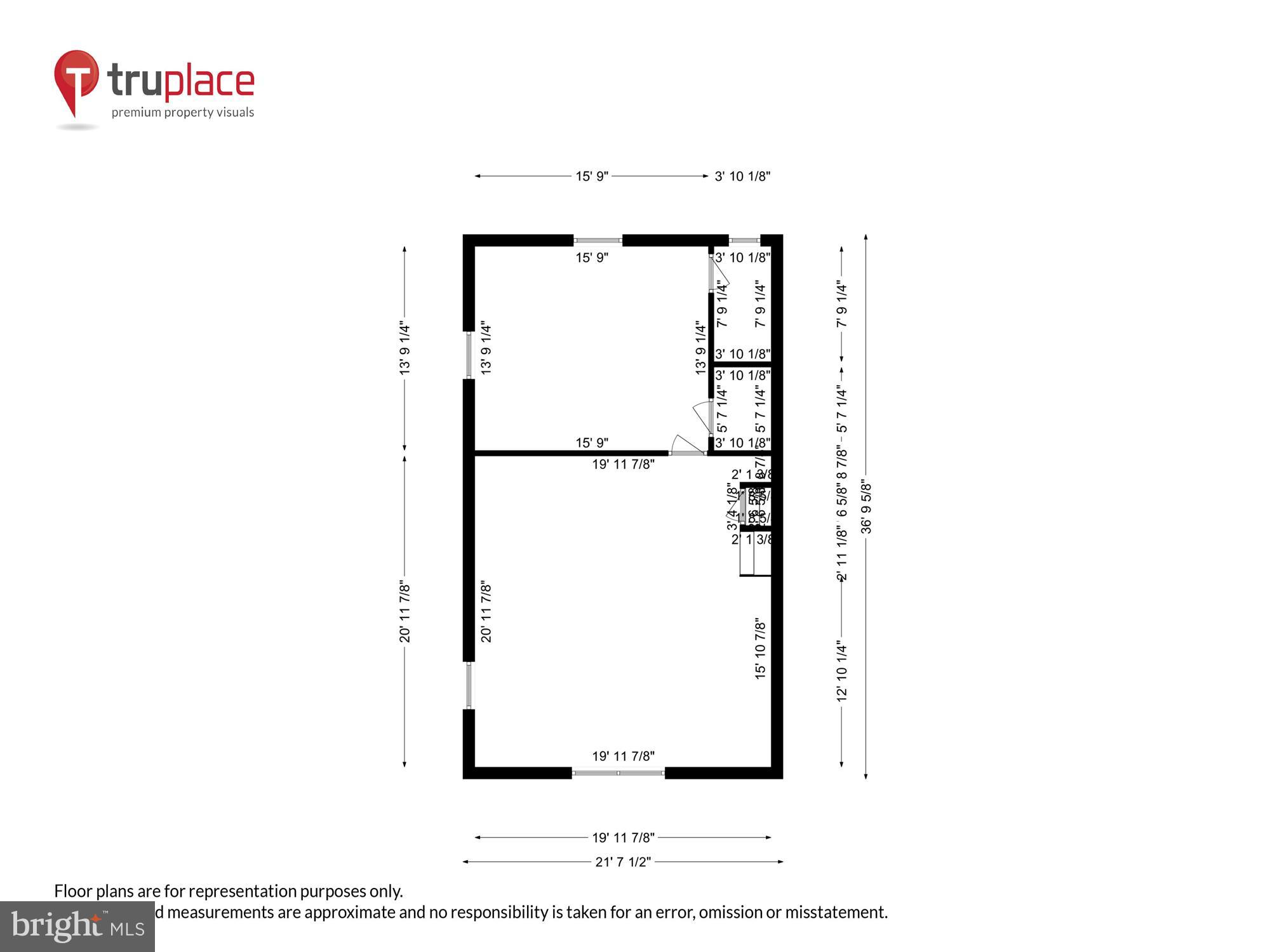 7107 Purdue Place McLean, VA 22101 - Photo 53 of 78 Room measurements for the Carport Level