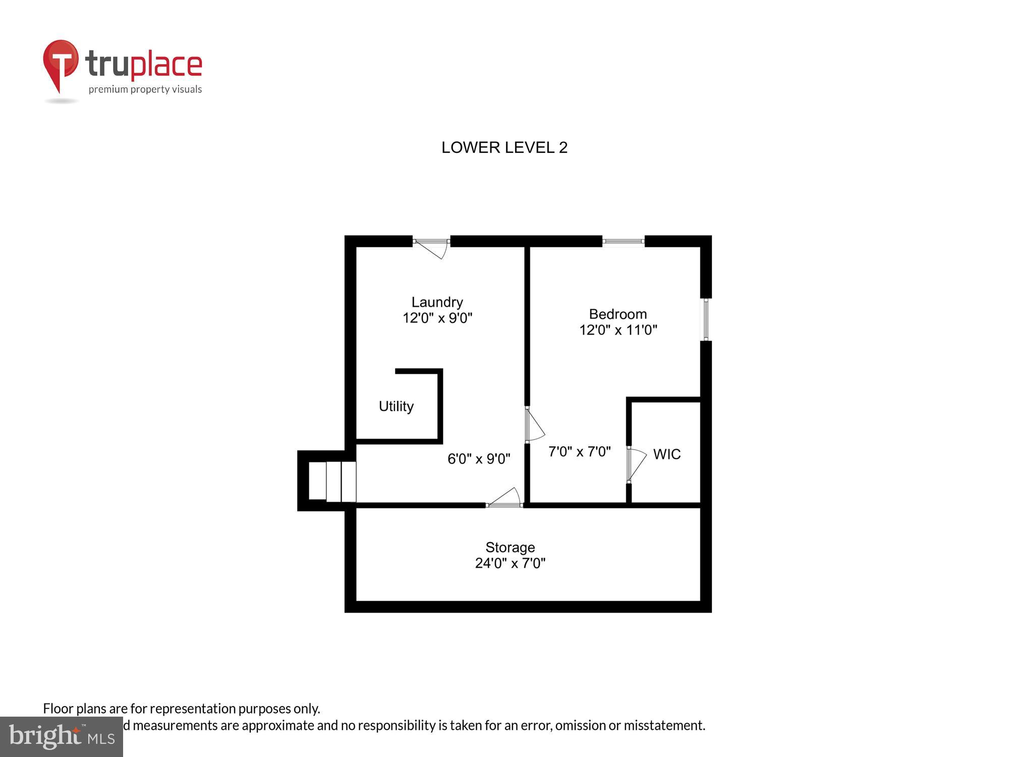 7107 Purdue Place McLean, VA 22101 - Photo 78 of 78 Floorplan for the Lowest Level