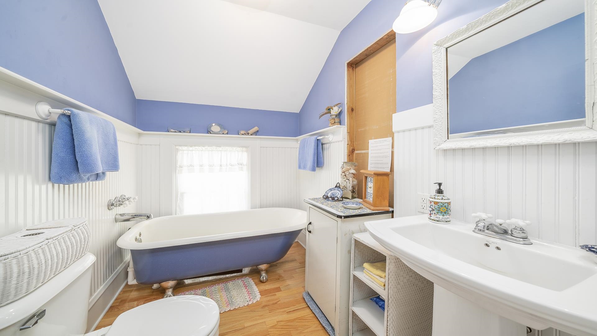 13524 White School Road Roscoe, IL 61073 - Photo 18 of 23 a bathroom with a sink and a mirror
