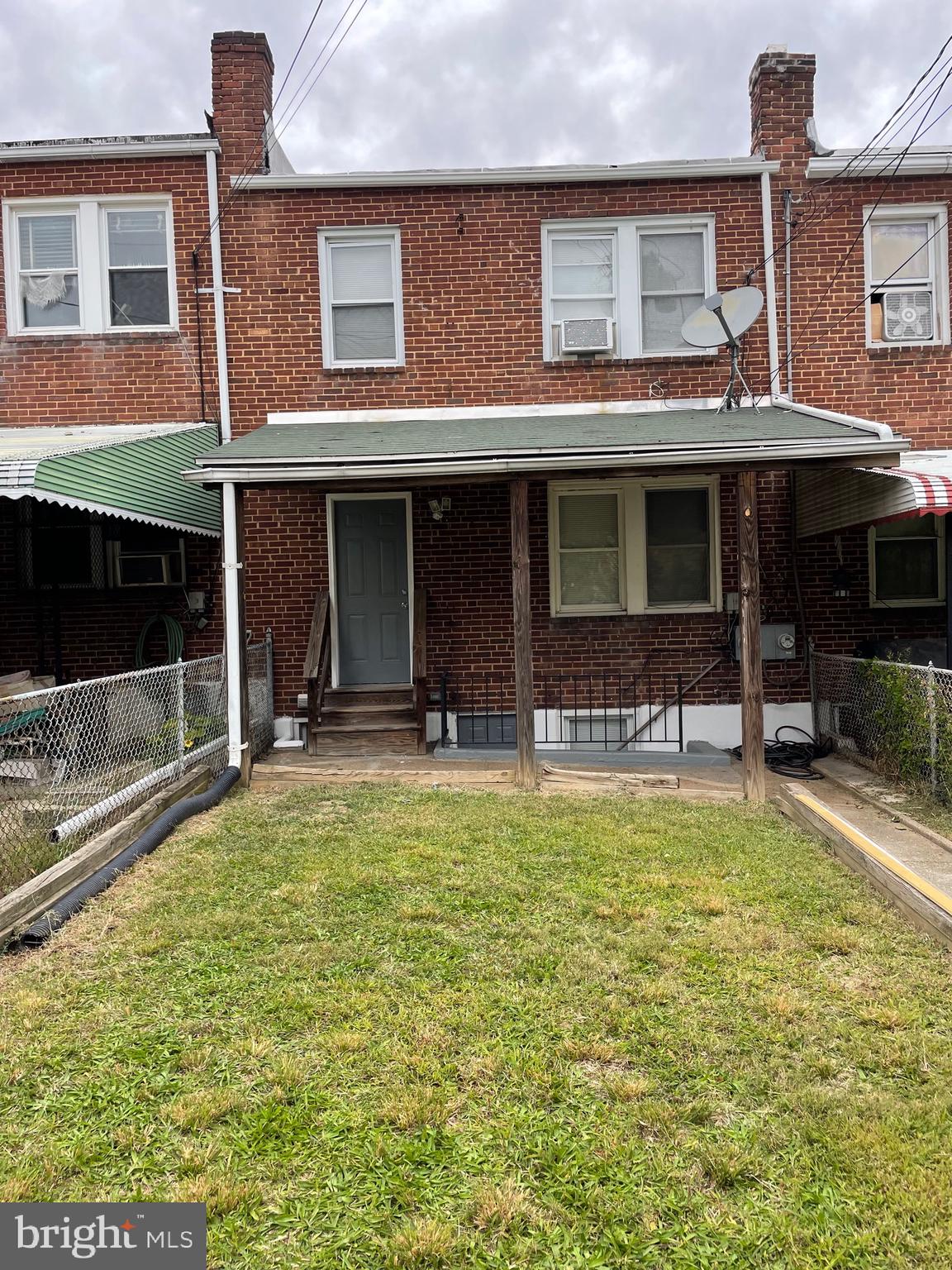 Rear of Property