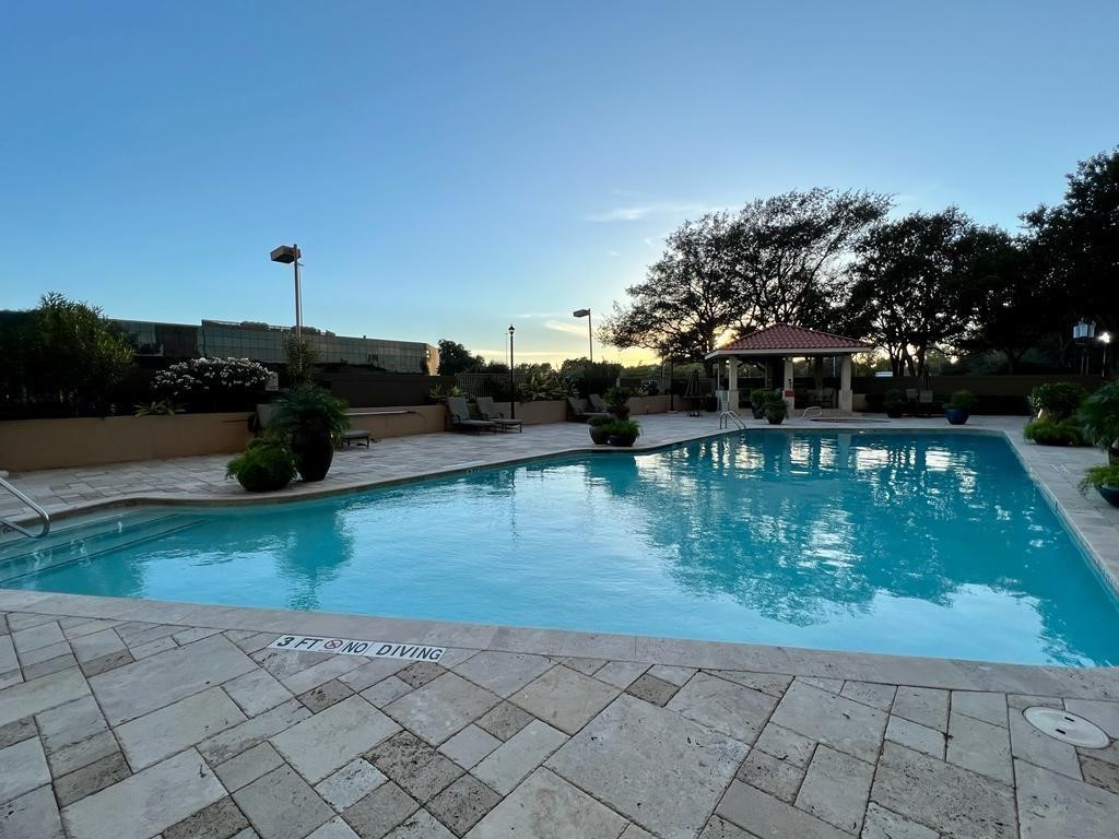 3525 Sage Road, Unit 704 Houston, TX 77056 - Photo 27 of 29 a view of a lake view