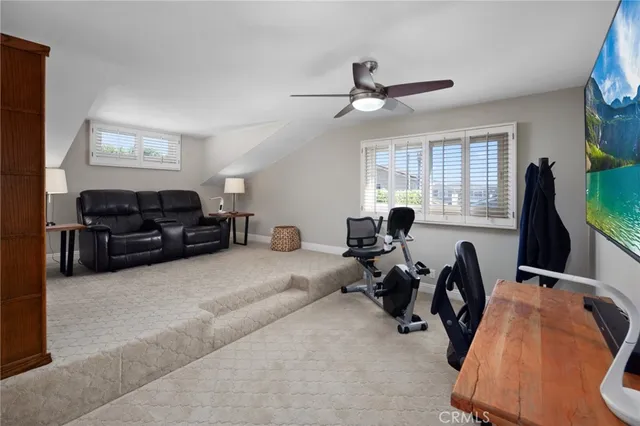 a view of hallway with wooden floor
