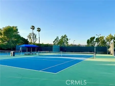 a view of a basketball court
