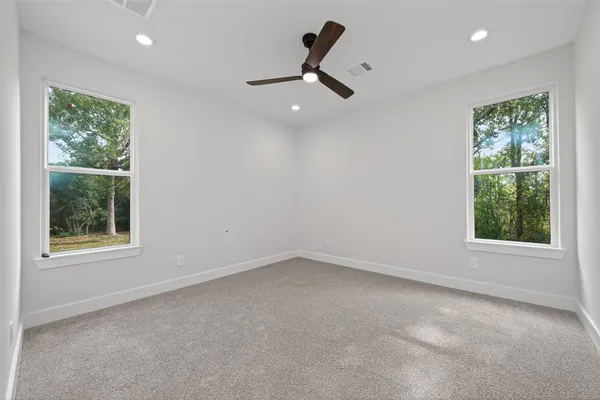 a view of empty room