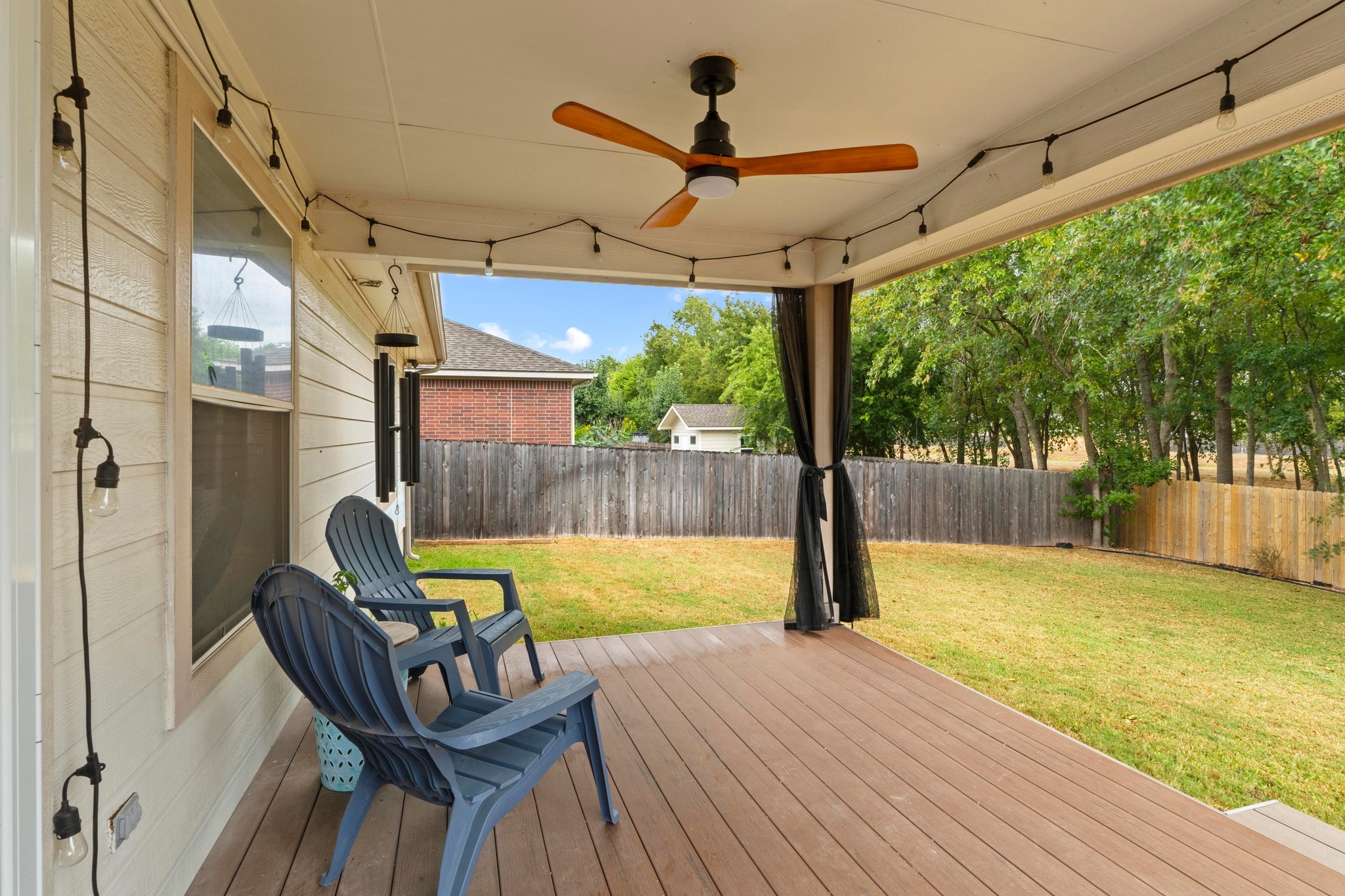 1020 Portchester Castle Path Pflugerville, TX 78660 - Photo 25 of 29 Sit back and take in some fresh air under your peaceful covered patio space.