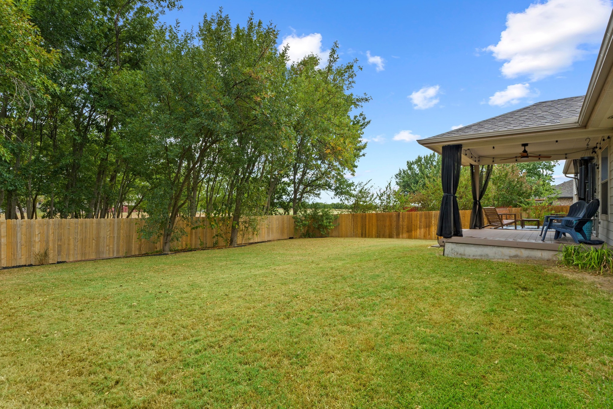 1020 Portchester Castle Path Pflugerville, TX 78660 - Photo 27 of 29 Views of the large, fully-fenced backyard.