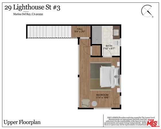 $11,500 | 29 Lighthouse Street, Unit 3PH, Venice, CA 90292