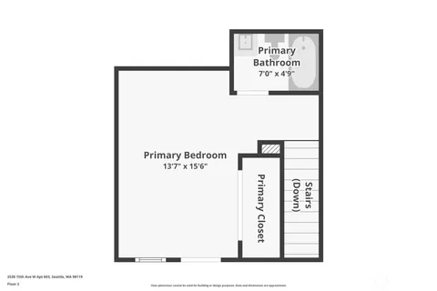 $379,000 | 2530 15th Avenue West, Unit 603, Seattle, WA 98119