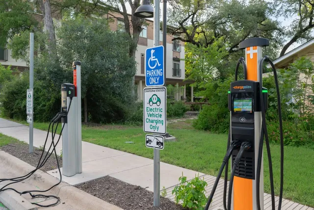 a view of the street