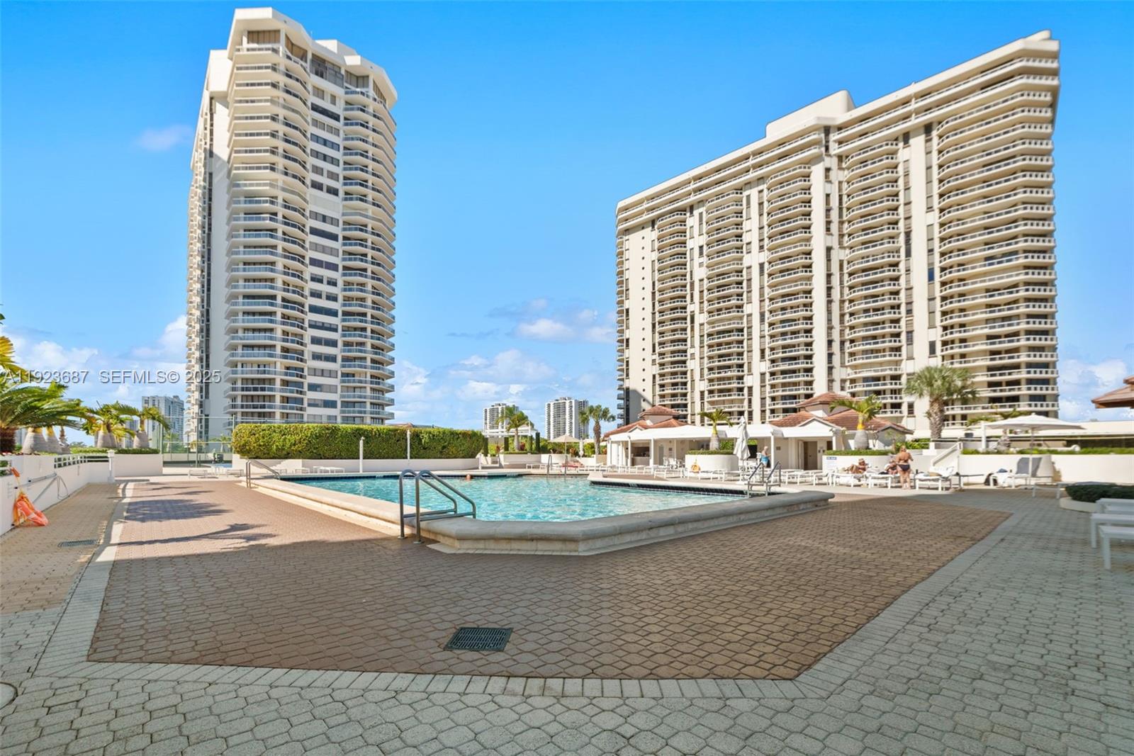 20185 East Country Club Drive, Unit 904 Aventura, FL 33180 - Photo 27 of 29 a view of swimming pool with outdoor space