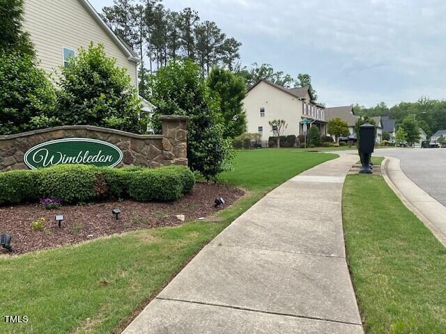 5343 Topspin Court Raleigh, NC 27609 - Photo 33 of 36 Subdivision Entry including Mailboxes