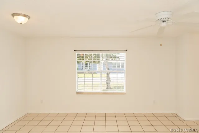 a view of an empty room with window