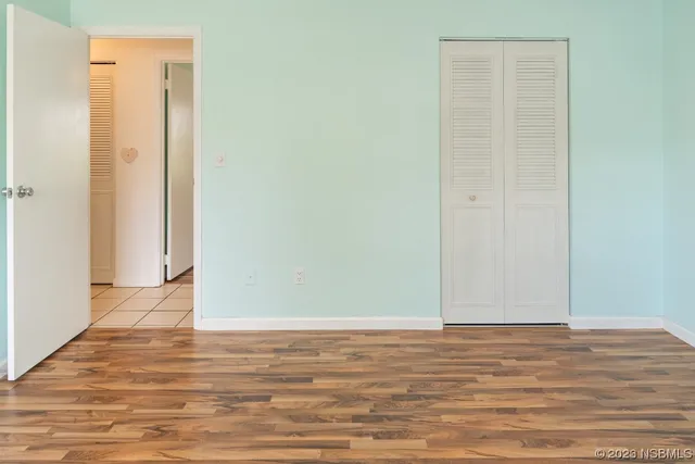 a view of empty room