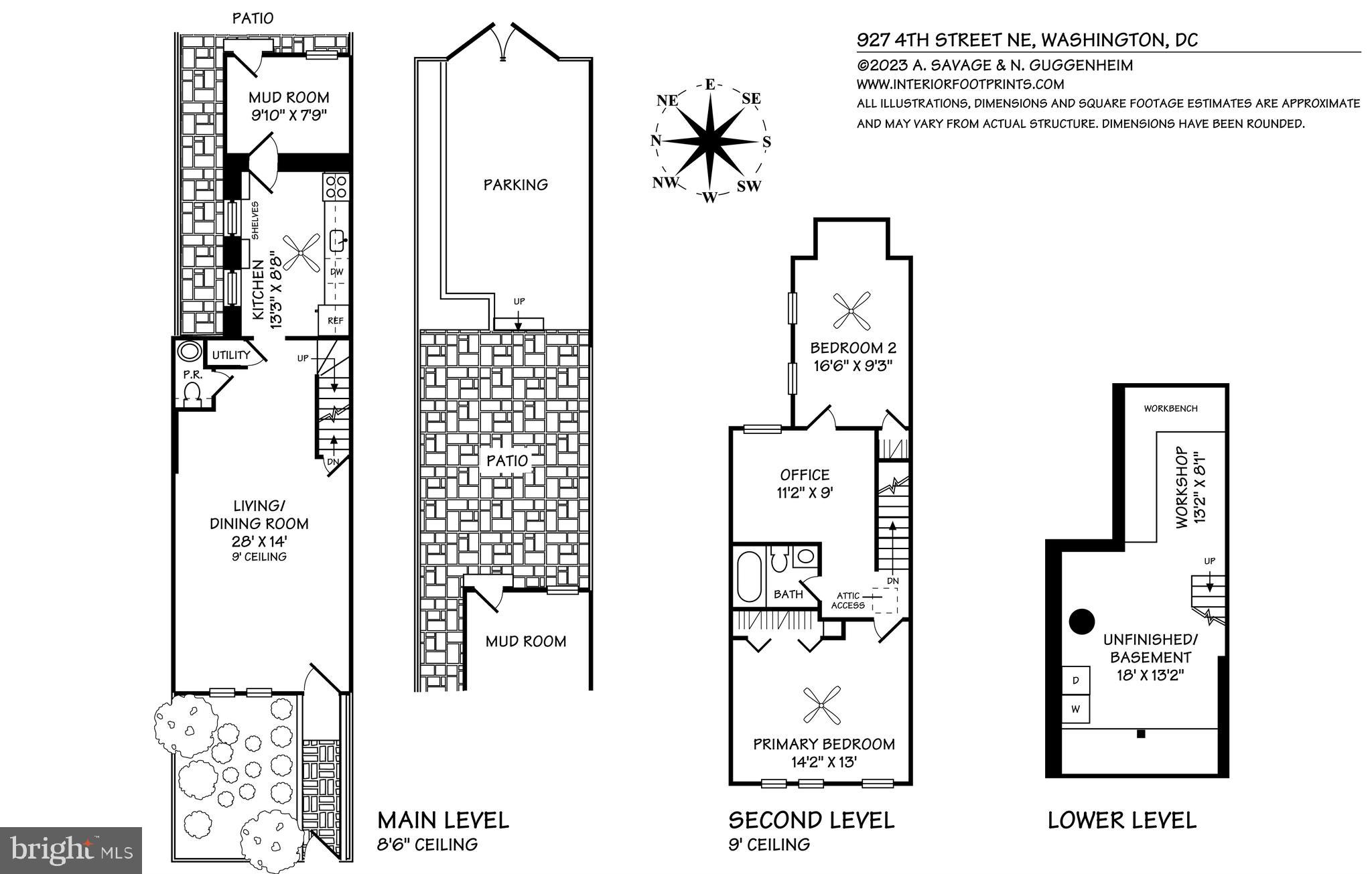 927 4th Street Northeast Washington, DC 20002 - Photo 18 of 18 Floor Plan