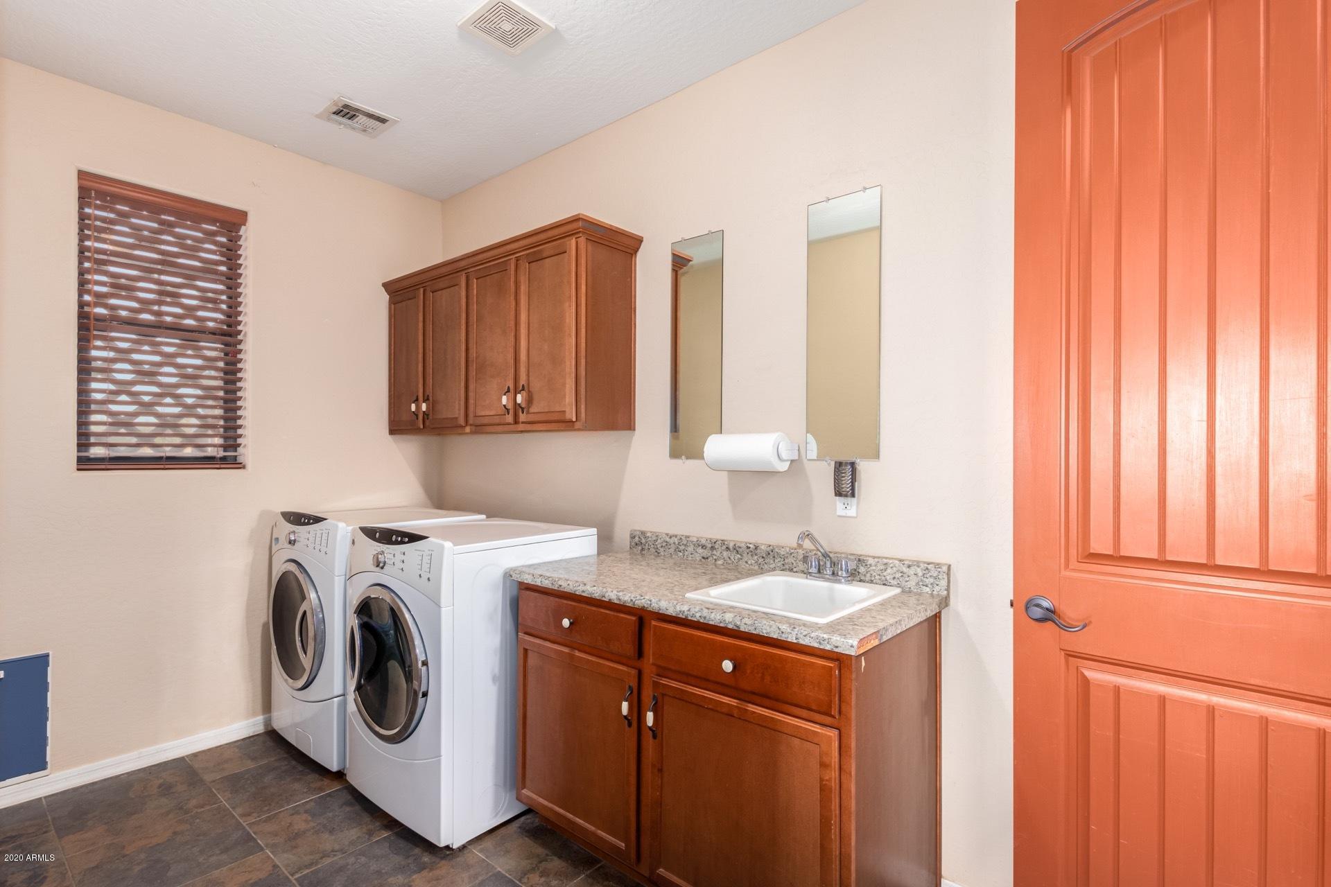 20655 West Telegram Path Road Buckeye, AZ 85326 - Photo 21 of 64 laundry with washer and dryer