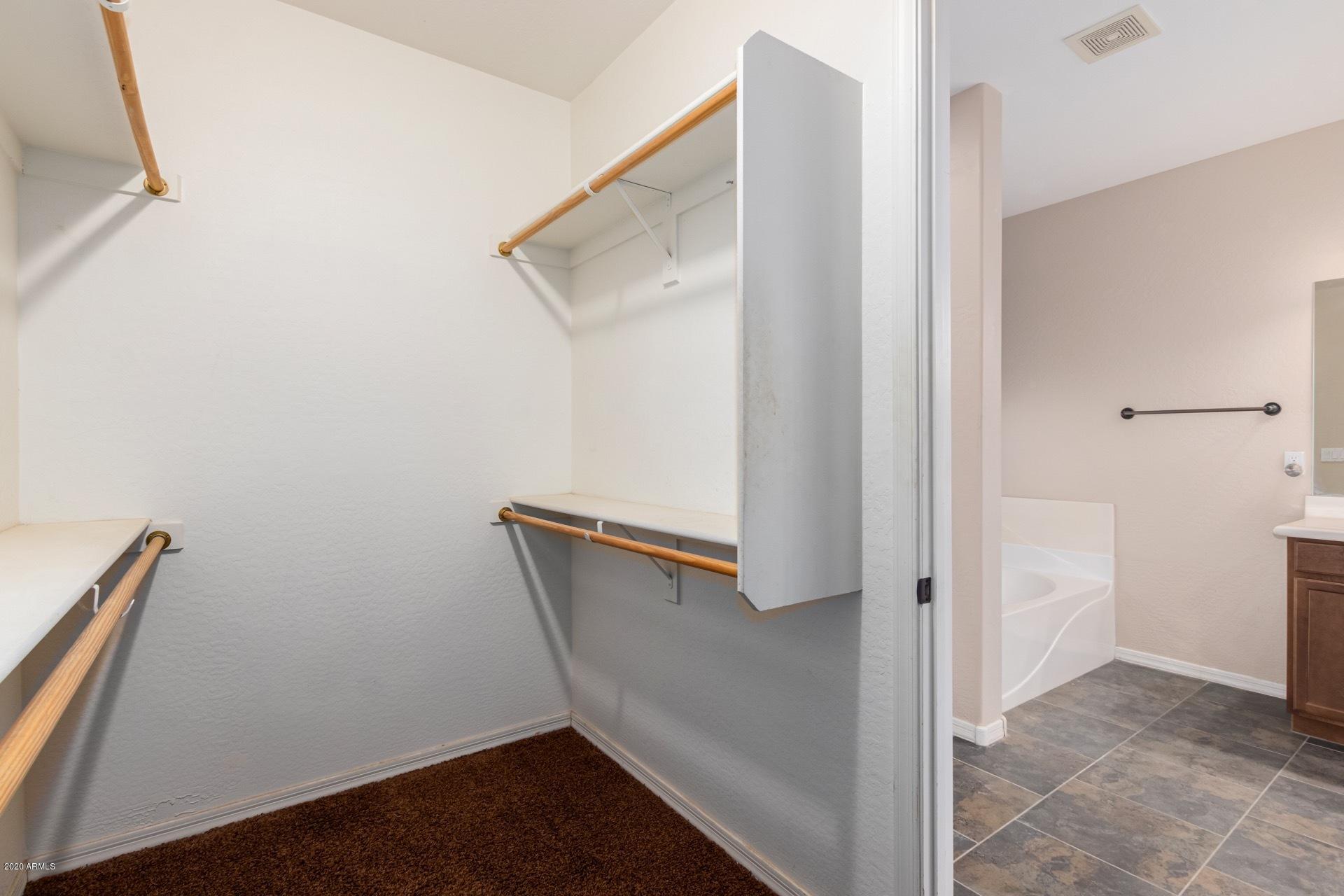 20655 West Telegram Path Road Buckeye, AZ 85326 - Photo 35 of 64 master walk in closet