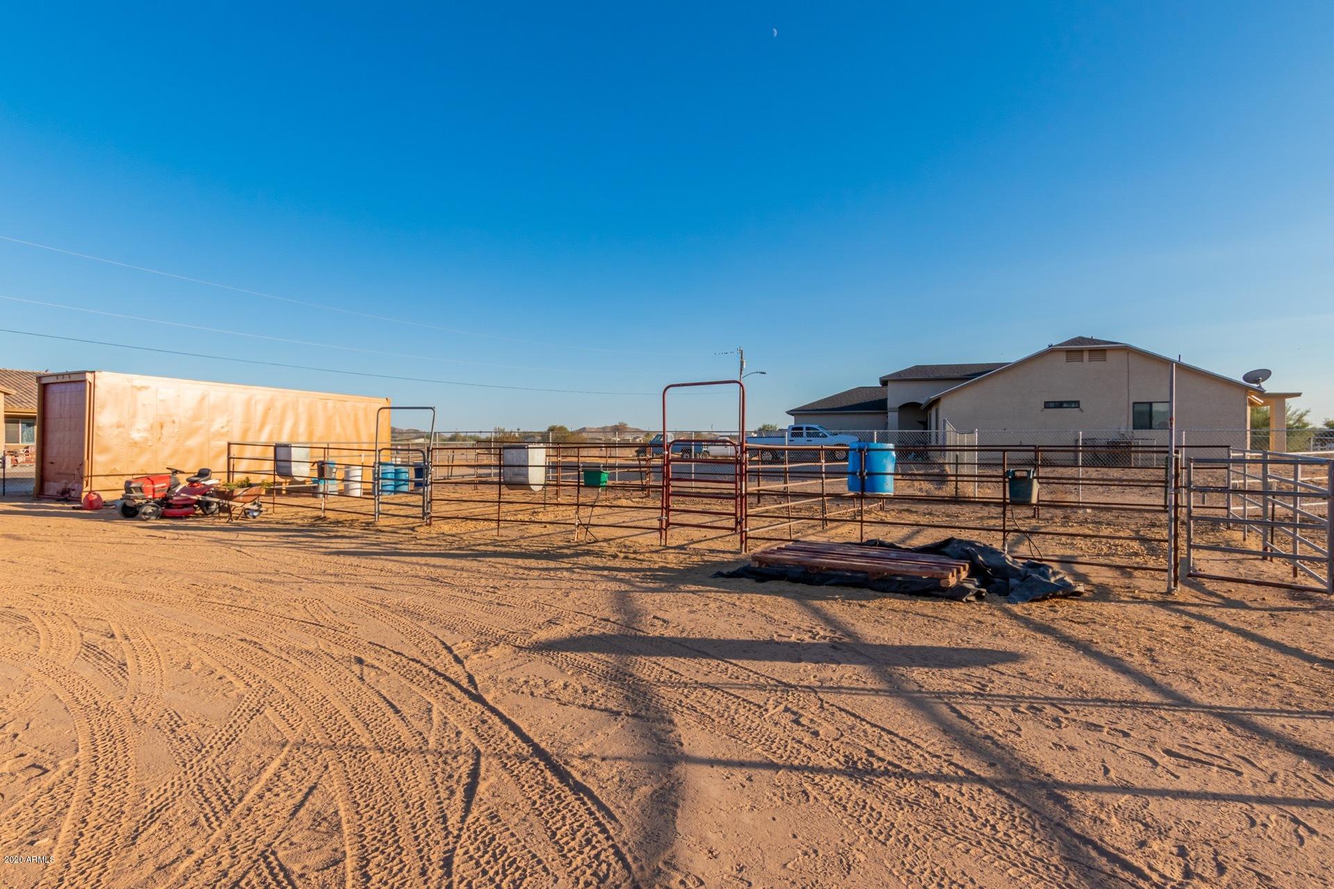 20655 West Telegram Path Road Buckeye, AZ 85326 - Photo 44 of 64 storage container and stalls