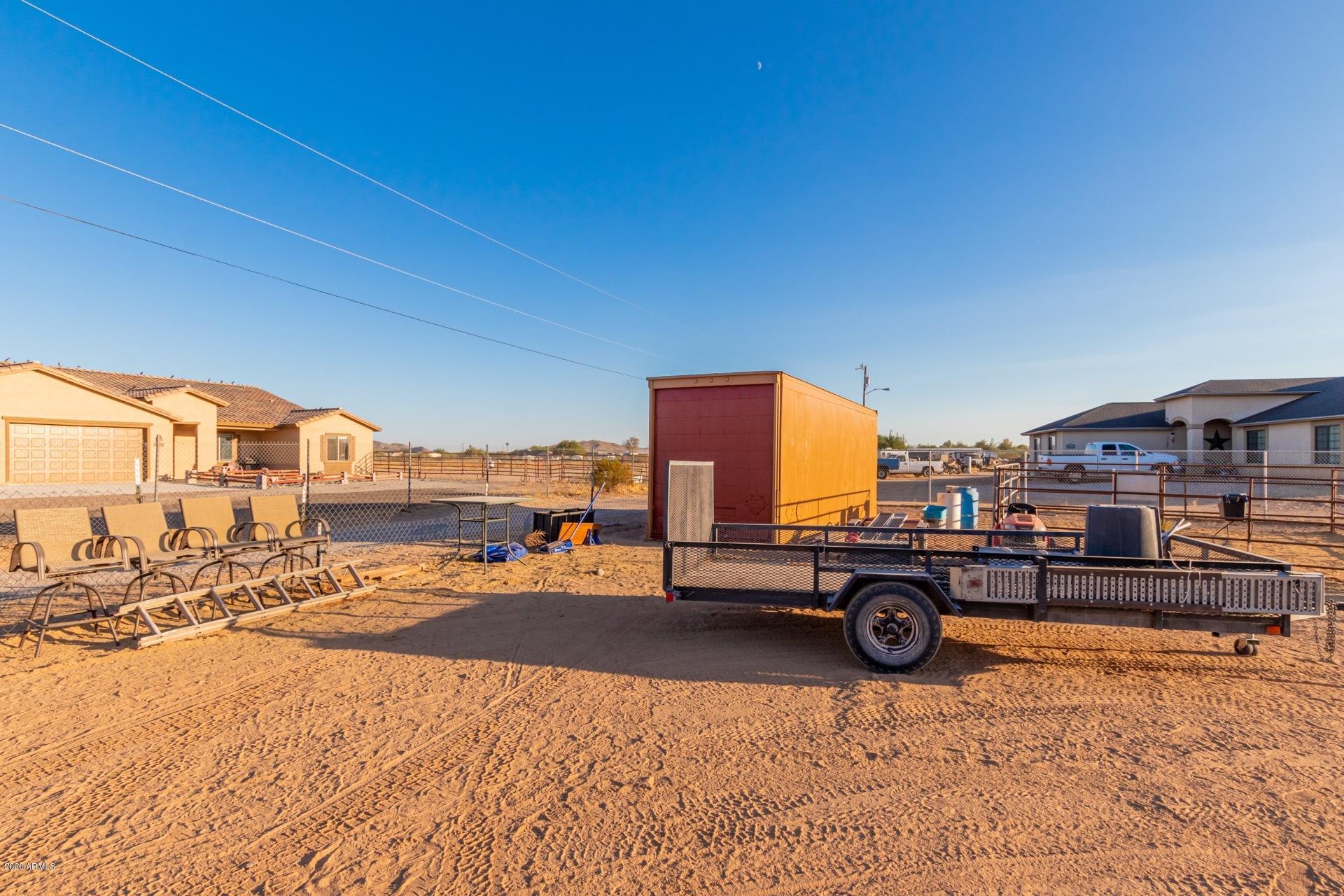 20655 West Telegram Path Road Buckeye, AZ 85326 - Photo 48 of 64 28' storage container