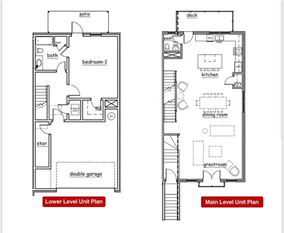 a front view of a house with garage