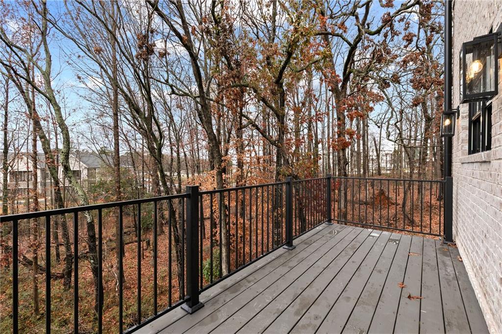 345 Sugarview Road Sugar Hill, GA 30518 - Photo 46 of 66 a view of balcony with wooden floor