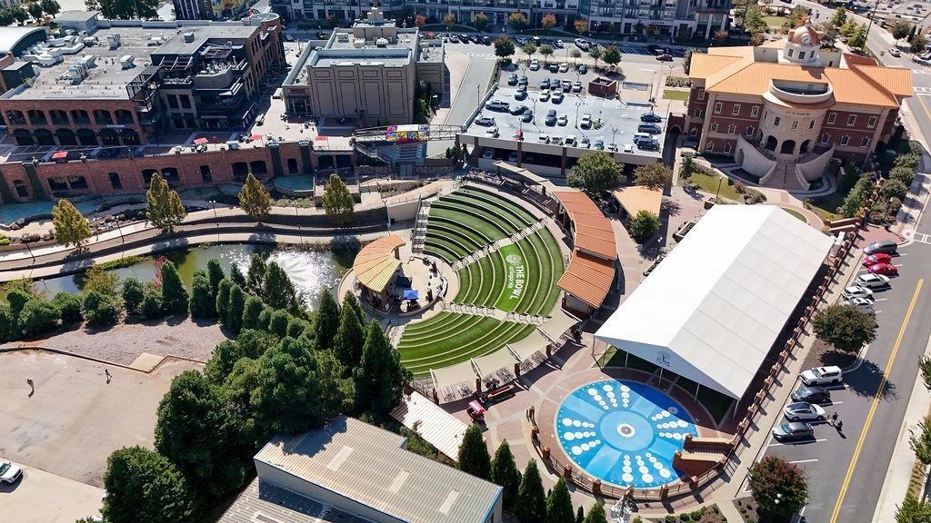 345 Sugarview Road Sugar Hill, GA 30518 - Photo 62 of 66 an aerial view of a house a yard and outdoor seating