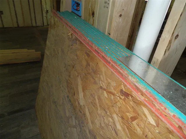 a view of front door of house