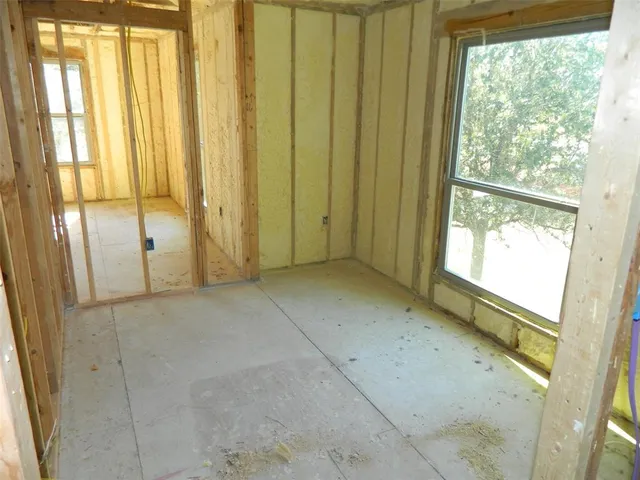 a view of a bathroom with a shower
