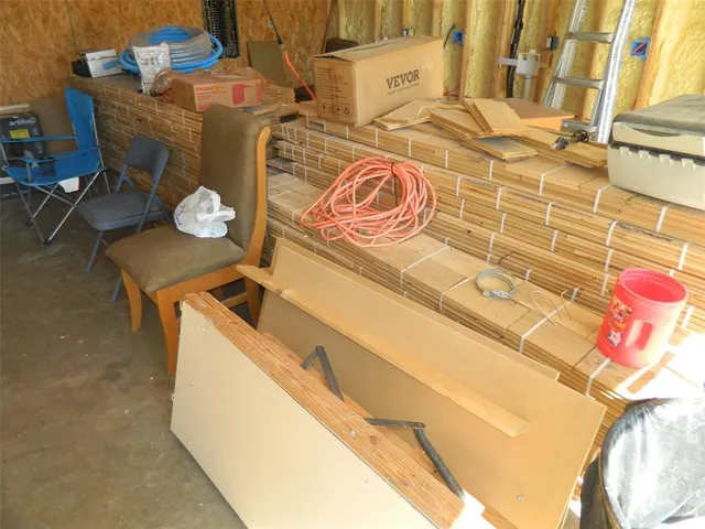 a view of wooden floor