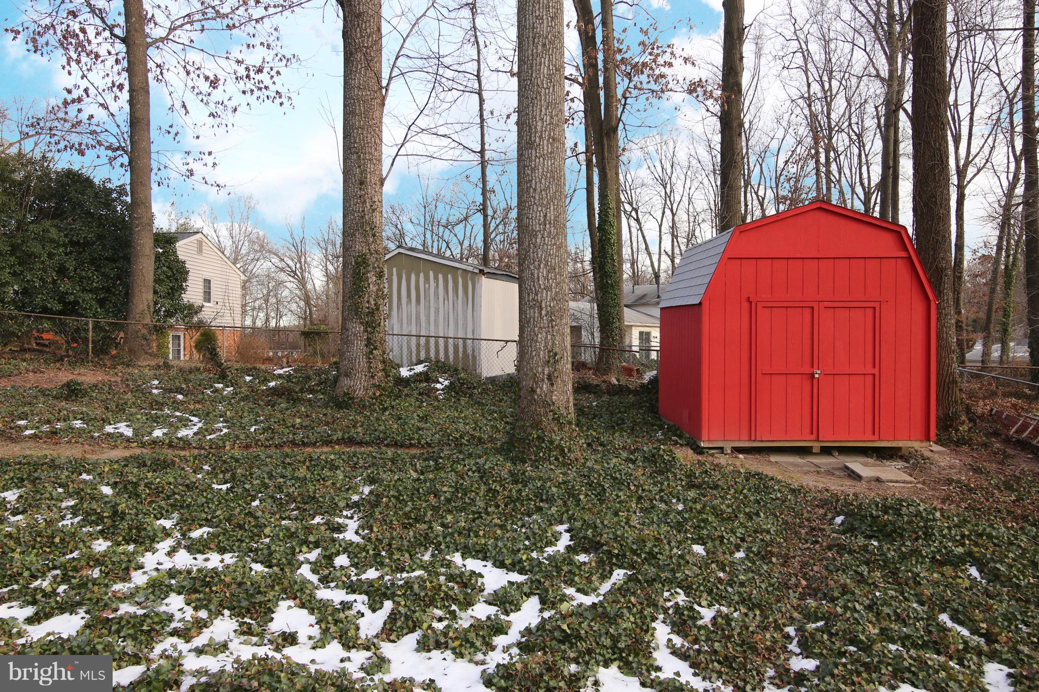 6501 Rivington Road Springfield, VA 22152 - Photo 28 of 30 New Shed in 2017